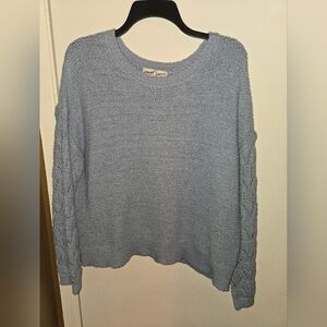 Knox Rose Soft Blue Crew Neck Sweater